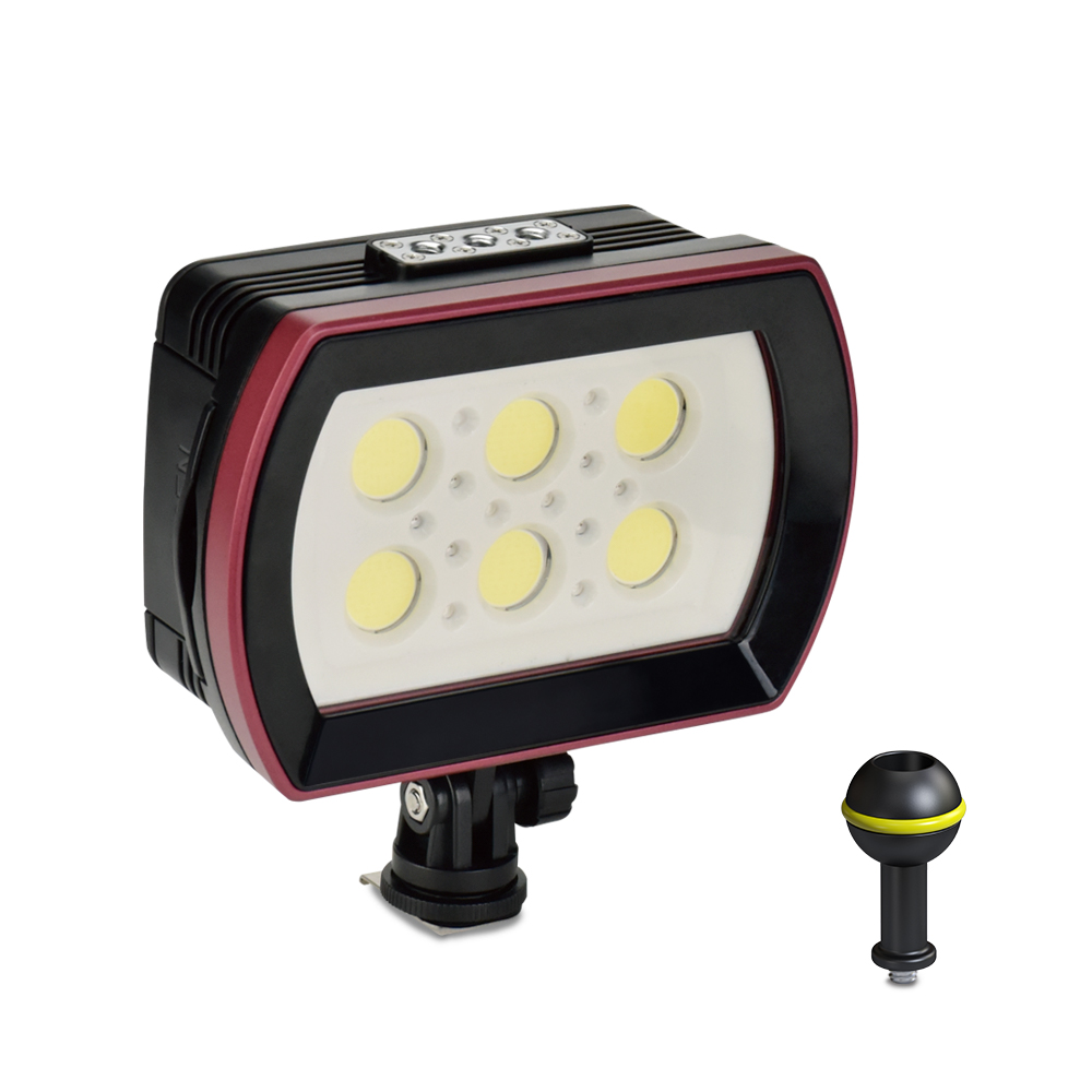 Photography Lighting Brands - 写真撮影 SL-22 LED ダイビングライト水中フィルインランプ 6LED アルミニウム合金