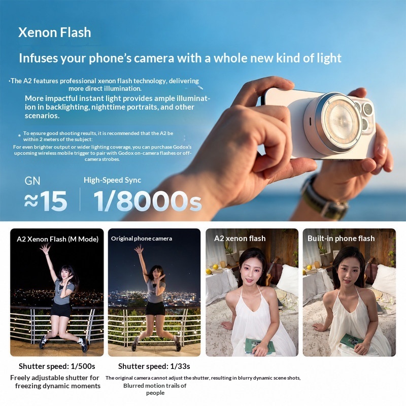 Godox A2 スマートフォン用キセノンフラッシュ Mag - Photography Lighting Brands のレビューと価格