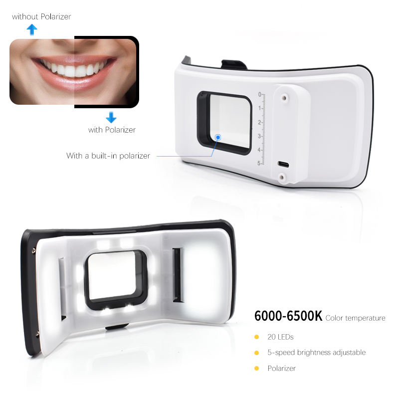 プロフェッショナルツインフラッシュ歯科用撮影ライト、調整可能 - Photography Mobile Lighting のレビューと価格