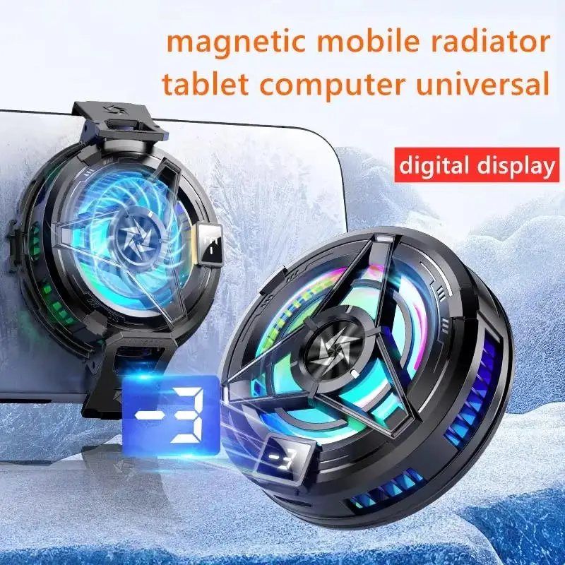 磁石式半導体冷却ファン、RGBライト搭載、急速冷却、静音冷却 - Photography Lighting Game のレビューと価格