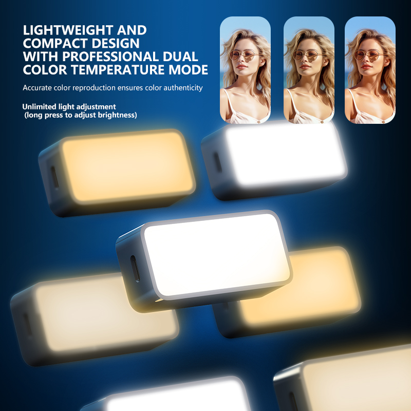 磁気ポータブルミニ Selfie フィルライト調整可能な照明 - Photography Lighting Description のレビューと価格