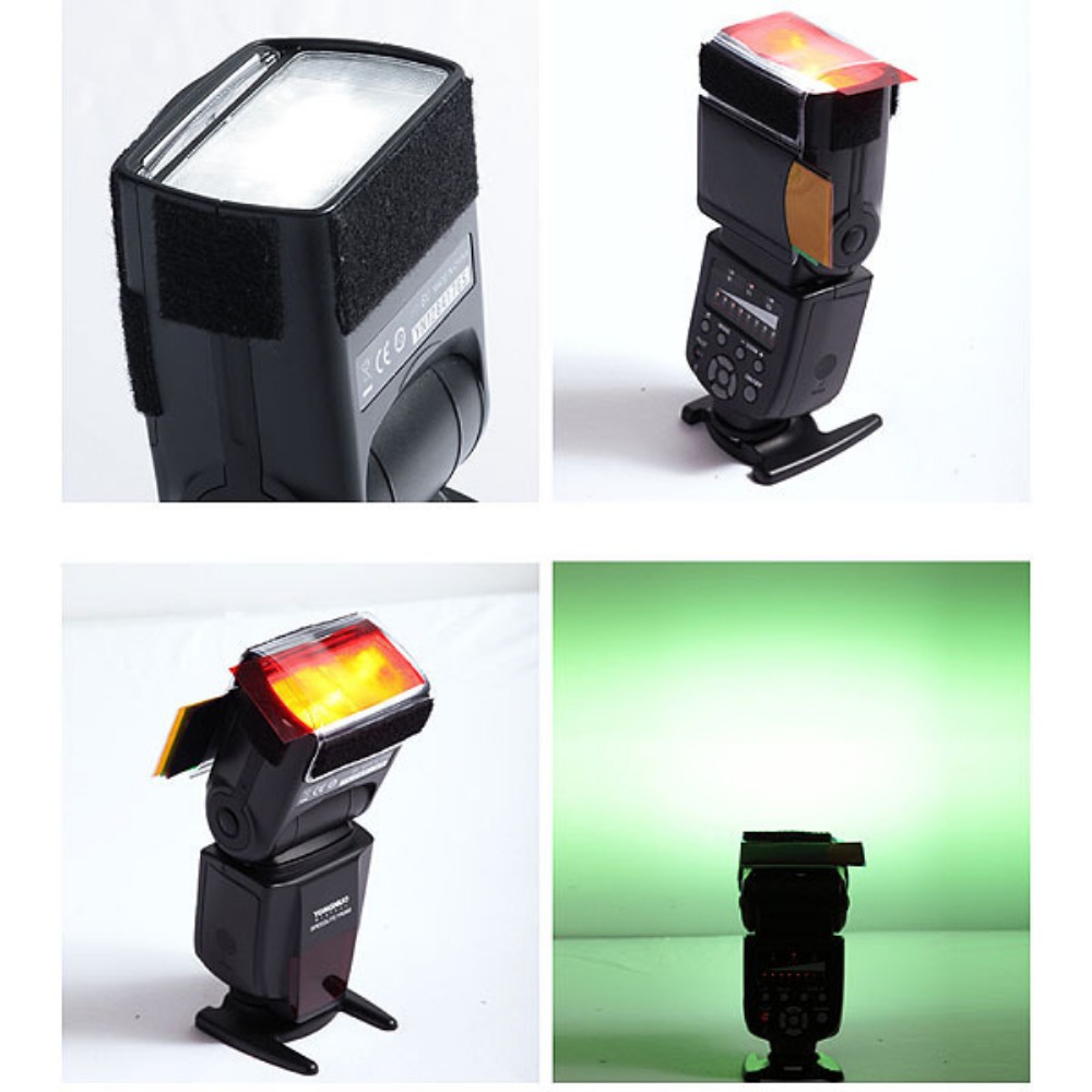 12色カメラフラッシュジェル照明フィルターキット、ユニバーサ - Photography Lighting Meter のレビューと価格