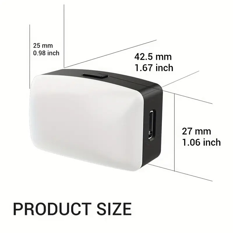 ミニ磁気 LED Selfie ライト IPhone Sam - Photography Mobile Lighting のレビューと価格
