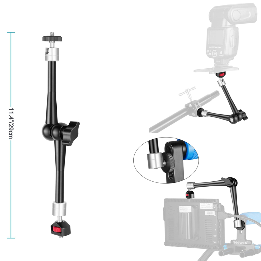 調整可能な関節式フリクションマジックアーム大型スーパークラン - Photography Lighting Description のレビューと価格