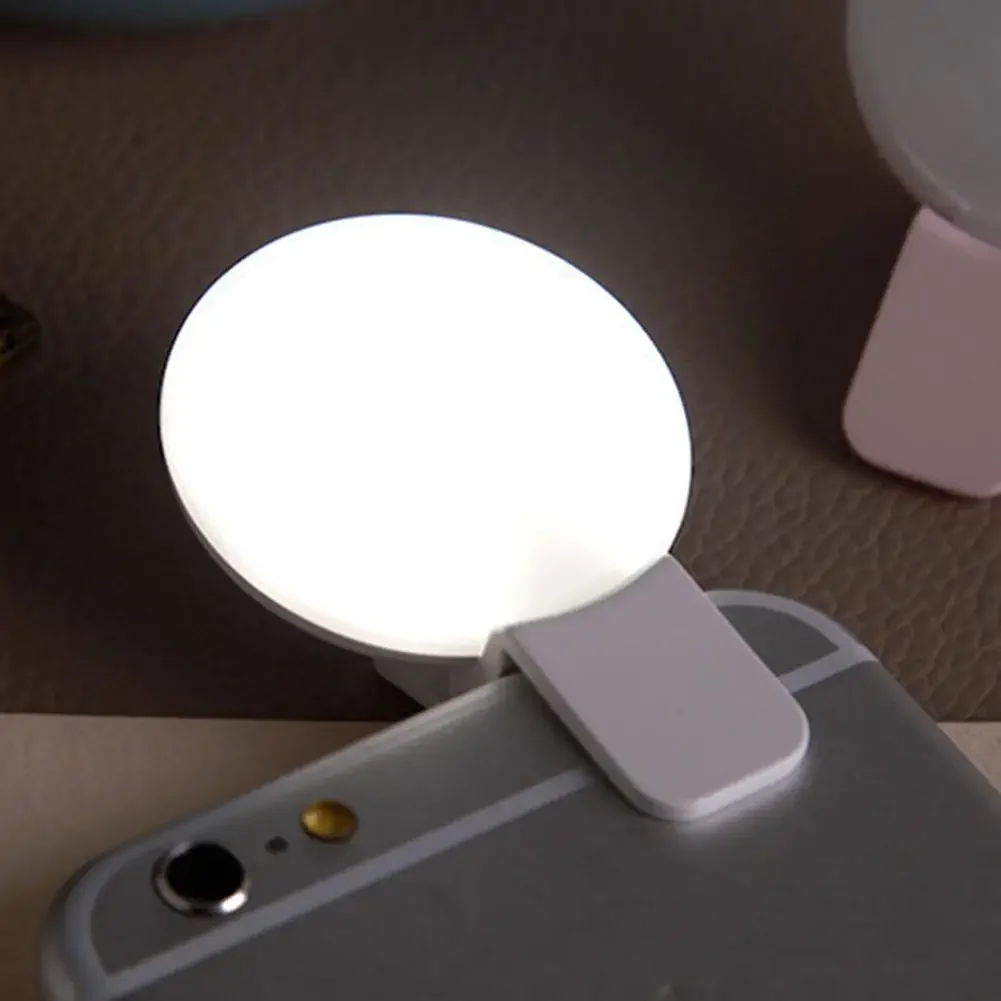 携帯電話 LED Selfie リングライトポータブルミニ耐 - Photography Lighting Description のレビューと価格