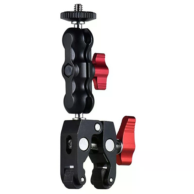 ダブルボールヘッドマジックアームクランプ アルミ合金製 1/ - Photography Lighting Description のレビューと価格