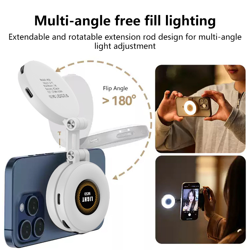 磁石で固定できるLEDビデオライト。携帯性に優れ、色温度を調 - Photography Lighting Brands のレビューと価格